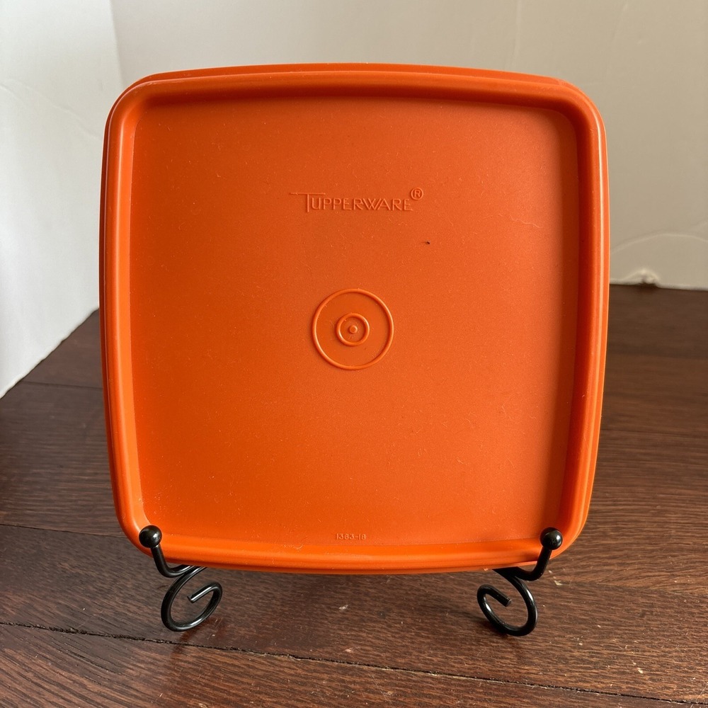 Tupperware 1363-18 Orange Replacement Lid